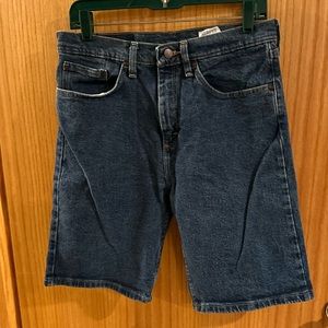 Wrangler Men's Blue Jean Shorts Size 30